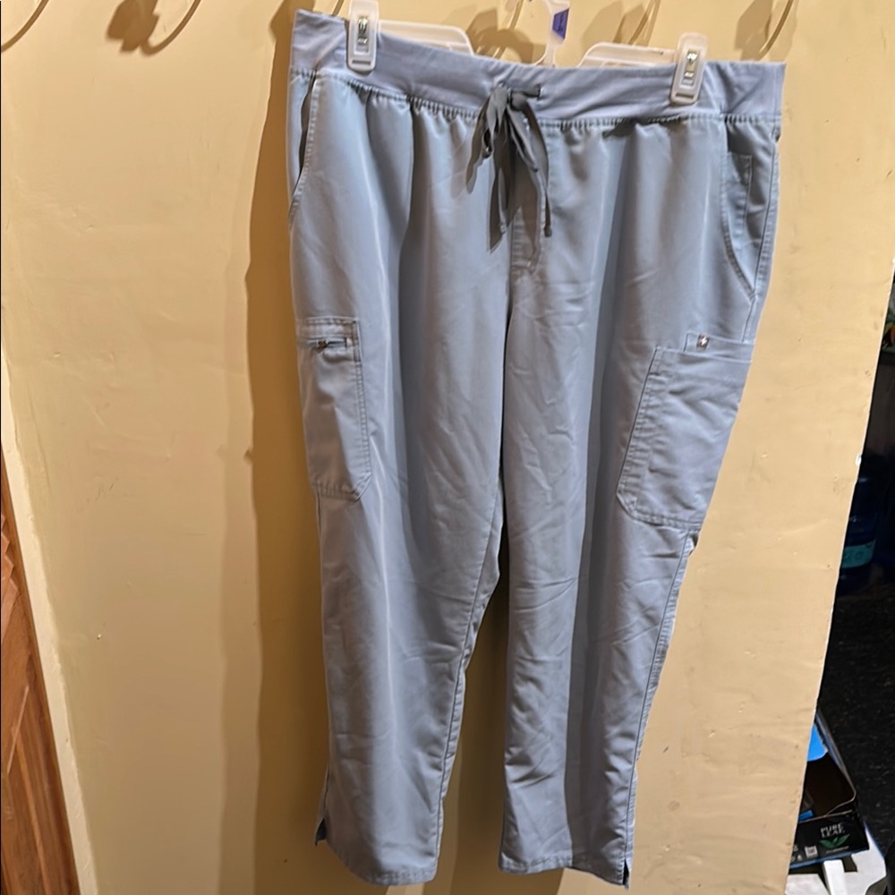 Figs high waisted yola 2.0 dusty blue 3xl